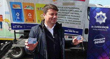 Çöpünü getir para puanını götür