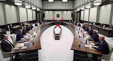 Cumhurbaşkanlığı Kabinesi, Cumhurbaşkanı Recep Tayyip Erdoğan başkanlığında Beştepe'de toplandı.