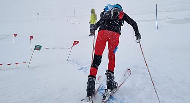 Dağ kayağında madalyalar sahiplerini buldu