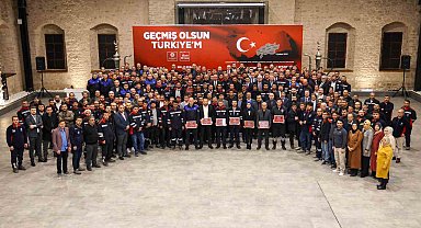 Deprem bölgesinde görevli personele Başkan Kavuş'tan teşekkür