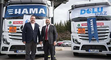 Dolugaz, Yönetim Kurulu Başkanı Yıldırım'ın da katıldığı törenle yeni araçları filosuna kattı