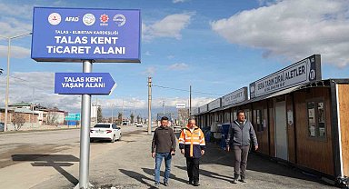 Elbistan Talas Kent'te anahtarlar teslim ediliyor