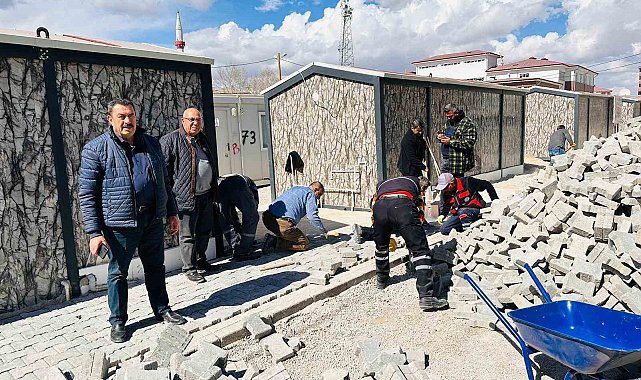 Elbistan'da yapılacak Develi Konteyner Kenti için çalışmalar başladı