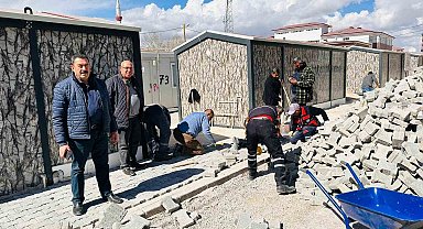 Elbistan'da yapılacak Develi Konteyner Kenti için çalışmalar başladı