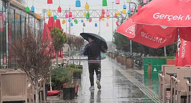Eskişehir'de sağanak yağış