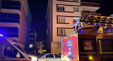 Fritözden çıkan yangın büyümeden söndürüldü