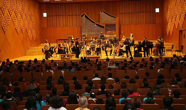 Gölbaşılı 350 çocuk "Dore Mimi" konserine katıldı