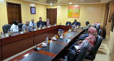 Görme engelli üniversite personeli Erasmus projesi ile Sudan'a gitti
