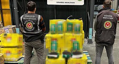 Gümrük Muhafaza Ekipleri 195 kilogram ağırlığında metamfetamin ele geçirdi