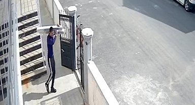 Güvenlik kamerasına yakalanan 3 hırsız tutuklandı