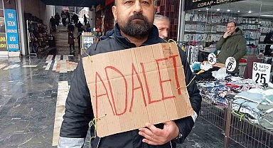 Haksız yere işten çıkarıldığını ileri süren işçi Tekirdağ'dan Ankara'ya yürüdü