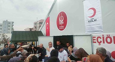 İlk oruçlar Keçiören Belediyesi iftar çadırlarında açıldı