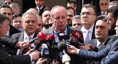 İnce, cumhurbaşkanlığı adaylık başvurusunu yaptı: "Yüzde 30'un üzerinde bir oyla tamamlayacağız"