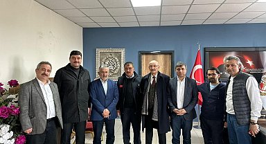 Kahramankazan Belediye Başkanı Oğuz'dan, Başkan Gürkan'a ziyaret