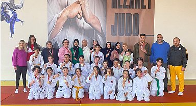 Karaman'da okullar arası küçükler judo il birinciliği müsabakaları yapıldı