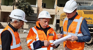 Kayseri Talas'ta kentsel dönüşüm mesaisi
