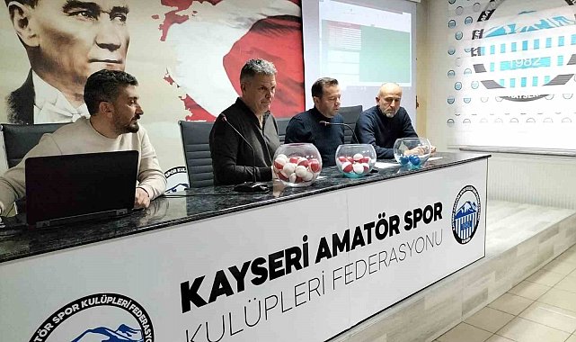 Kayseri U17 Ligi fikstürü Cuma günü çekilecek
