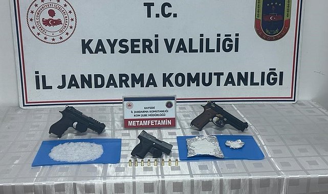 Kayseri'de 160 bin lira değerinde uyuşturucu ele geçirildi