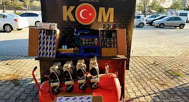 Kayseri'de Kaçak Sigara ve Tütün Operasyonu