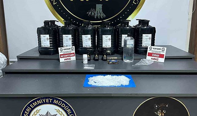 Kayseri'de uyuşturucu operasyonu: 2 Gözaltı