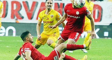 Kayserispor Antalya'da yine kazanamadı