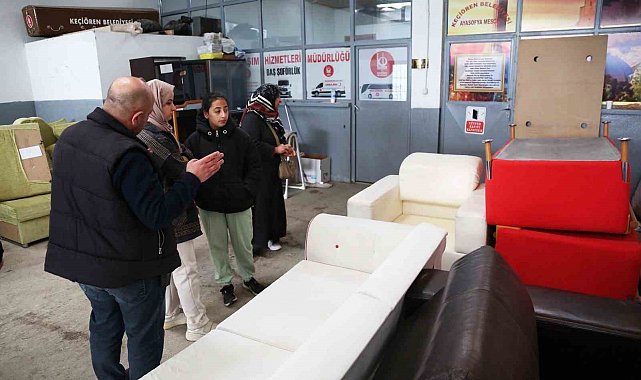 Keçiören Belediyesinden 500'den fazla aileye ev eşyası desteği