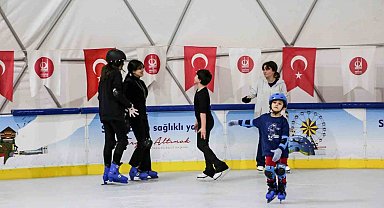 Keçiören'de çocuklara ücretsiz paten hizmeti