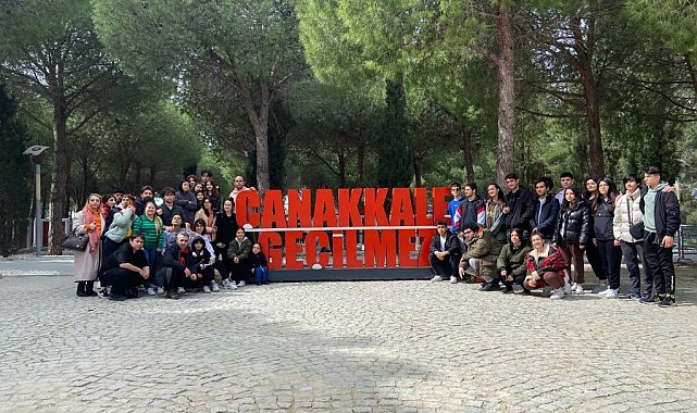 Keçiörenli gençler Çanakkale'de