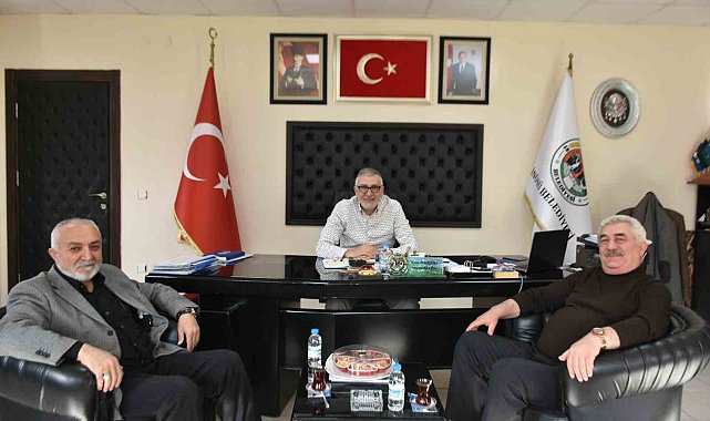 Kepez ve Yılmaz'dan Başkan Bozkurt'a ziyaret