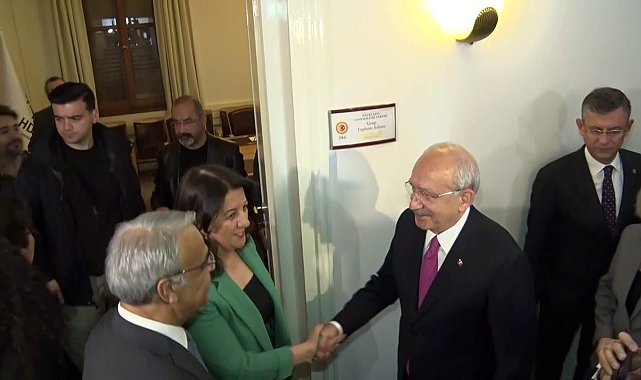 Kılıçdaroğlu-HDP görüşmesi başladı