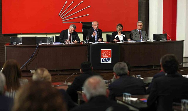 Kılıçdaroğlu, Parti Meclisi Toplantısına başkanlık etti