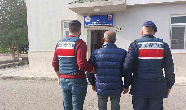 Kırşehir jandarmadan aranan şahıs operasyonu