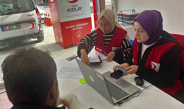 Kızılay'dan afetzedelere 70 milyon değerinde alışveriş kartı