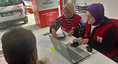 Kızılay'dan afetzedelere 70 milyon değerinde alışveriş kartı
