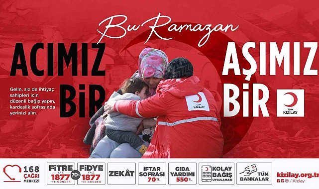 Kızılay'ın Ramazan Seferberliği