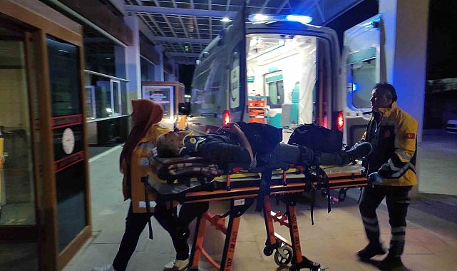 Konya'da kaçış rampasına giren kamyon kayalıklara çarptı: 1 yaralı