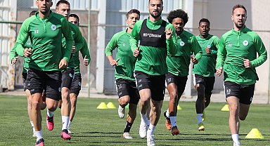 Konyaspor'da Galatasaray maçı hazırlıkları devam etti