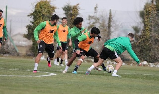 Konyaspor'da Giresunspor maçı hazırlıkları devam etti