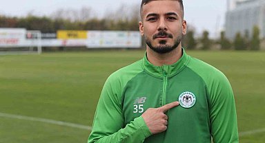 Konyasporlu Oğulcan Ülgün: "Galatasaray maçında kaleden başka hiçbir şeyi gözüm görmedi"