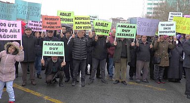 Kooperatif mağdurları yardım bekliyor