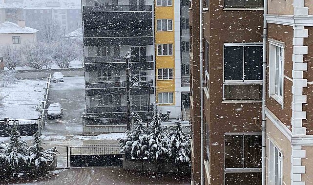 Kulu'da kar yağışı etkili oldu