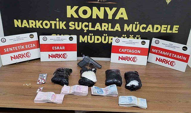 Lüks araçta zulalanmış uyuşturucu ele geçirildi