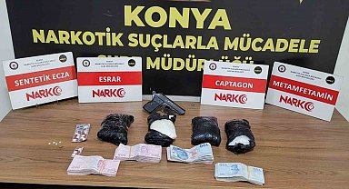 Lüks araçta zulalanmış uyuşturucu ele geçirildi