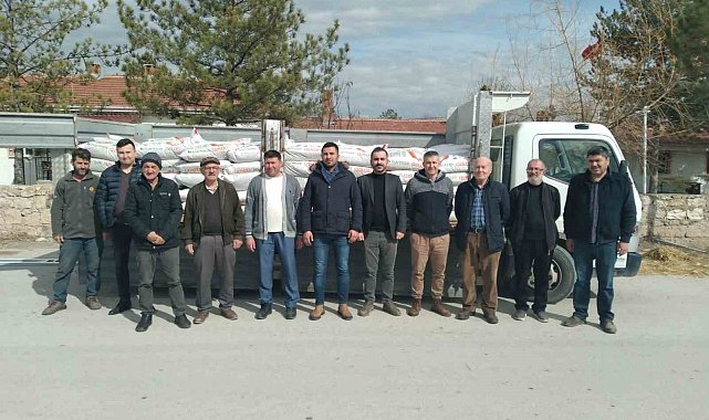 Mahmudiye'de 600 dekar nadas alanı Azkan'la buluştu