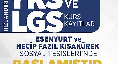Melikgazi Belediyesi'nden depremzede öğrencilere ücretsiz LGS ve YKS kursu