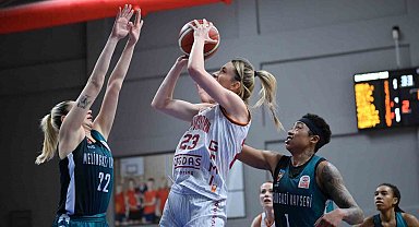 Melikgazi Kayseri Basketbol 19. kez kaybetti