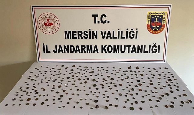 Mersin'de Roma ve Bizans dönemine ait 345 adet tarihi eser ele geçirildi