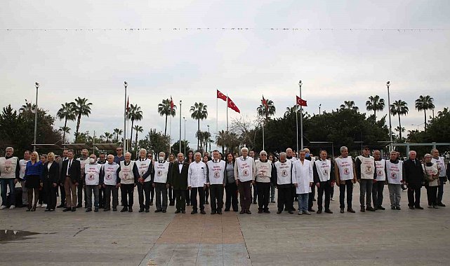 Mersin'de Tıp Bayramı törenle kutlandı
