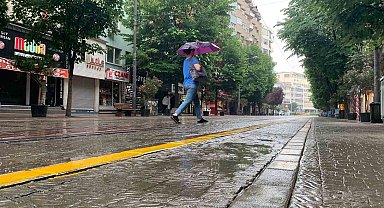 Meteorolojiden Eskişehir'e kuvvetli yağış uyarısı