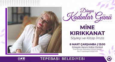 Mine Kırıkkanat okurları ile buluşacak